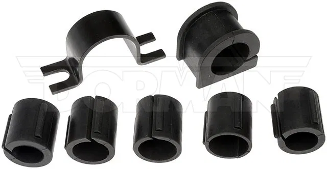 928-476 – DORMAN Stabilizer Bar Mount Bushing, 39 Millimeter Bar Diameter Black Rubber Non-Greaseable With Bracket